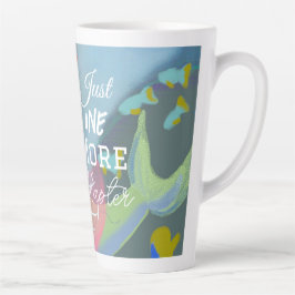 Taza De Café Latte Una sirena graciosa de capítulo más