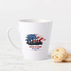 Taza De Café Latte Unidos para Resistir Taza para Latte