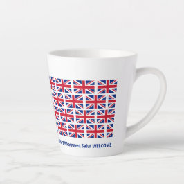 Taza De Café Latte Unión Patriótica Jack UK Flag Hospitality
