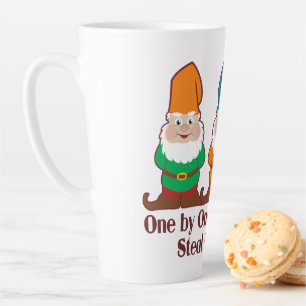 Taza De Café Latte Uno Por Uno Los Gnomes Me Roban Mi Sanidad