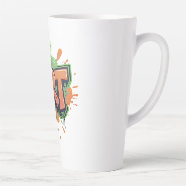 Taza De Café Latte Urban Splash Art Graffiti Pulse Bold Street Expres (Derecha)