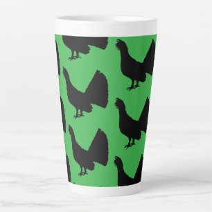 Taza De Café Latte Urogallo occidental