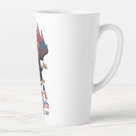 Taza De Café Latte US 250th Anniversary