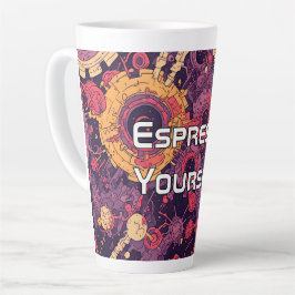 Taza De Café Latte V-Pulse 6 Latte Mug