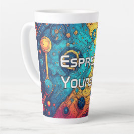Taza De Café Latte V-Pulse 7 Latte Mug