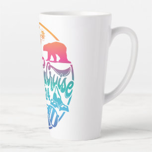 Taza De Café Latte Vacaciones de crucero de Latte Mug Alaska
