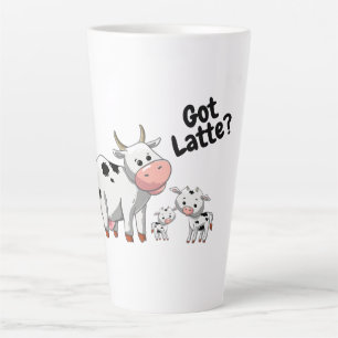Taza De Café Latte Vacas Latte