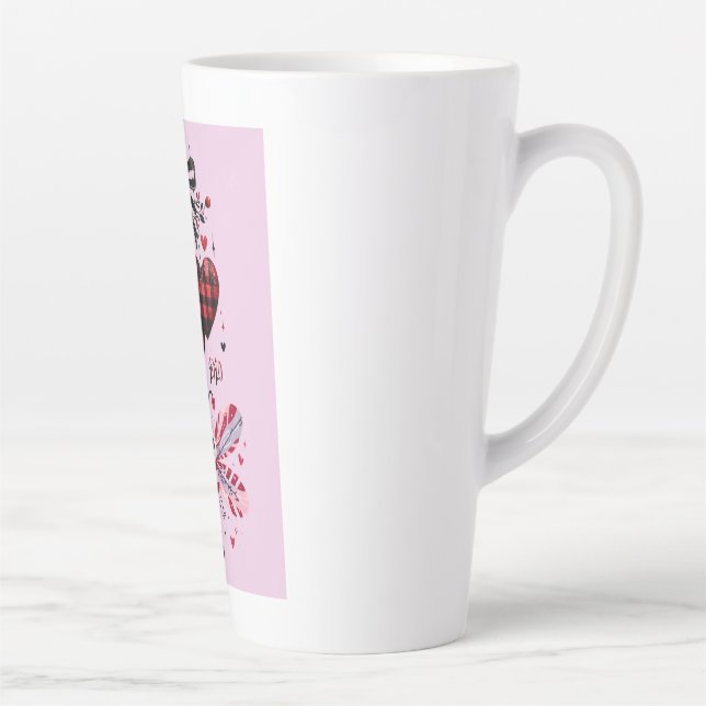 TAZA DE CAFÉ LATTE VALENTINE CUDDLE BUG HUGS (Derecha)