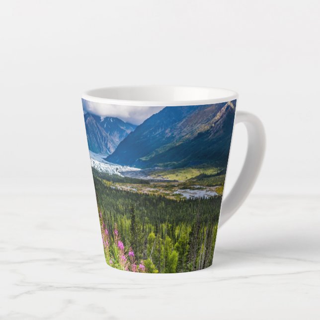 Taza De Café Latte Valle de Matanuska, Alaska del Sur (Ángulo derecho)