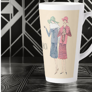Taza De Café Latte Vamos a comer Latte Mug