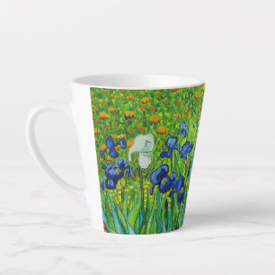 Taza De Café Latte Van Gogh Irises