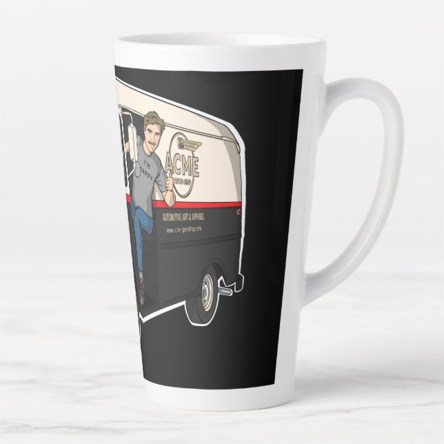 Taza De Café Latte Van Latte Mug (Derecha)