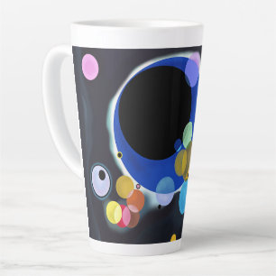 Taza De Café Latte Varios círculos, Vassily Kandinsky digital
