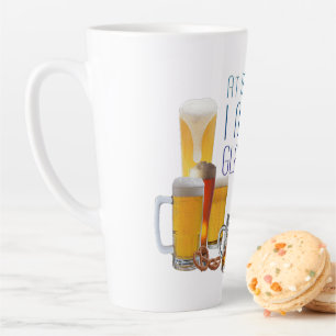 Taza De Café Latte vasos de cerveza SlipperyJoe's vasos pilsner jarra