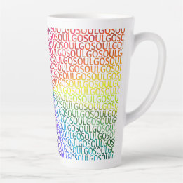 Taza De Café Latte Ve Alma