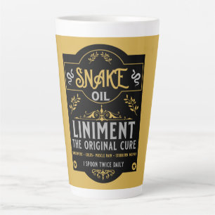 Taza De Café Latte Vendedor de aceite de serpiente regalos graciosos 