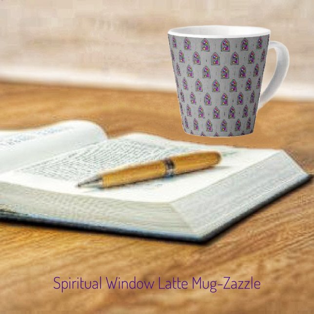Taza De Café Latte Ventana espiritual (Subido por el creador)