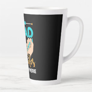 Taza De Café Latte Veo Las Cutículas Por Todas Partes