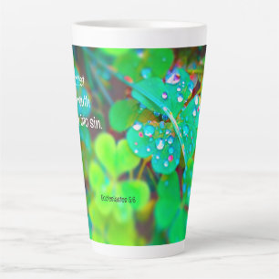 Taza De Café Latte Ver tu boca Latte Mug