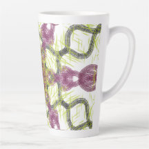 Vibes Mug | Arte abstracto tropical vibrante