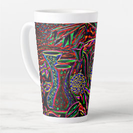Taza De Café Latte Vibraciones positivas Latte Mug