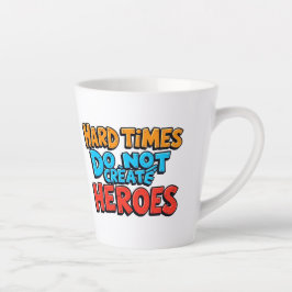 Taza De Café Latte Vibrant Gradient Typographical Create Heroes 