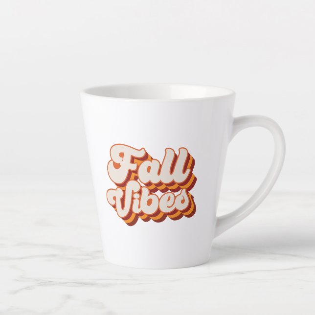 Taza De Café Latte Videos de caída retro (Derecha)