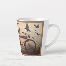 Taza De Café Latte Viejos cuervos