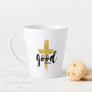 Taza De Café Latte Viernes Santo   Latte Mug