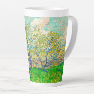 Taza De Café Latte Vincent van Gogh Orchard en Blossom