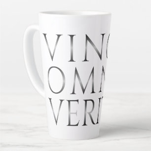 Taza De Café Latte VINCIT OMNIA VERITAS - Luz