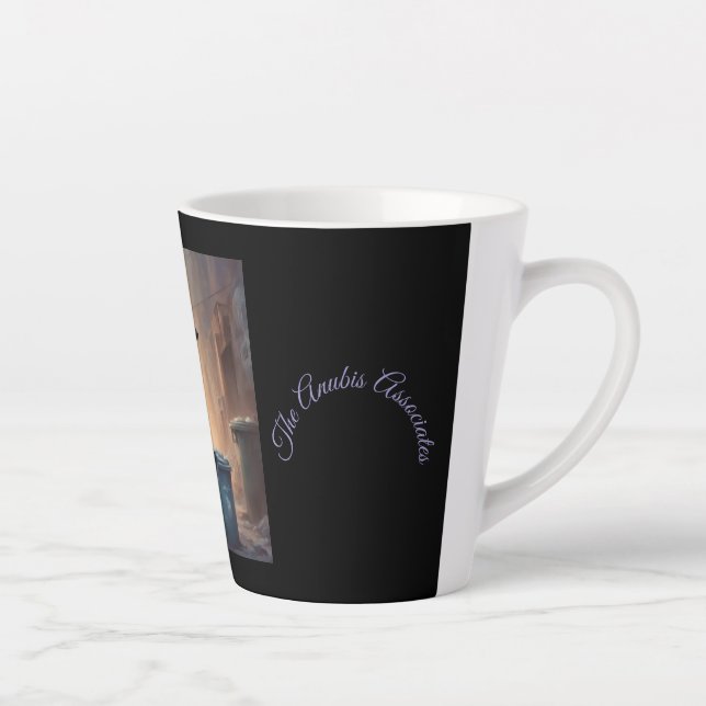 Taza De Café Latte Vinny the Jackal Anubis Associates  (Derecha)