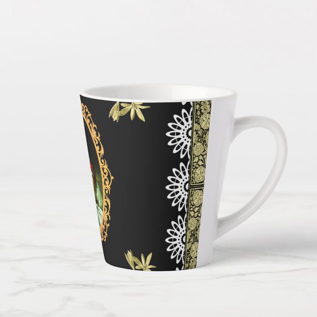 Taza De Café Latte Vintage 115 (Derecha)
