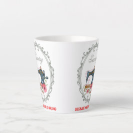 Taza De Café Latte Vintage Victorian Sood