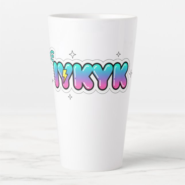 Taza De Café Latte ViralVibes Collection (Anverso)