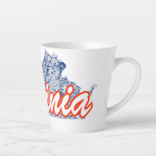 Taza De Café Latte Virginia