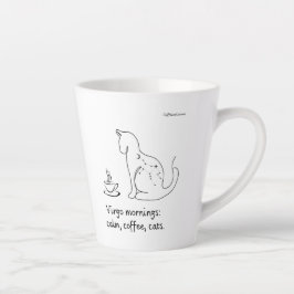 Taza De Café Latte Virgo Vibes Mug