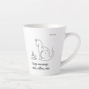Taza De Café Latte Virgo Vibes Mug