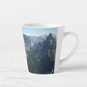 Taza De Café Latte Vista desde Glacier Point en el Parque Nacional Yo