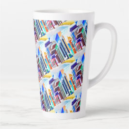 Taza De Café Latte ¡Viva Puerto Rico!