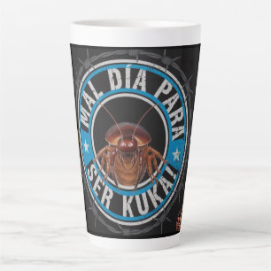 Taza De Café Latte VLLC ¡Mal Día Para Ser Kuka! Argentina Political M