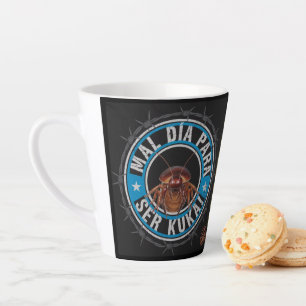 Taza De Café Latte VLLC ¡Mal Día Para Ser Kuka! Argentina Political M