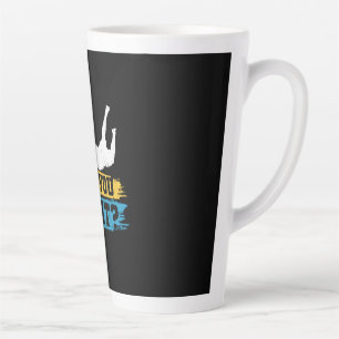 Taza De Café Latte Voleibol Puedes Escarbar