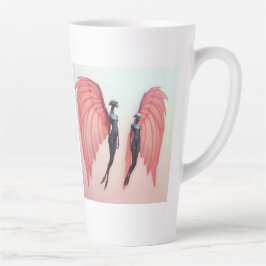 Taza De Café Latte „Wächterinnen der Zwischenwelt“  