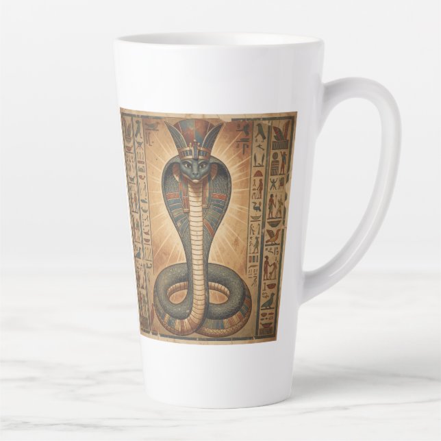 Taza De Café Latte Wadjet – Ägyptische Schlangengöttin´7 (Derecha)