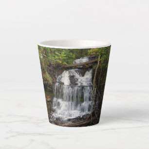 Taza De Café Latte Wagner Falls latte mug