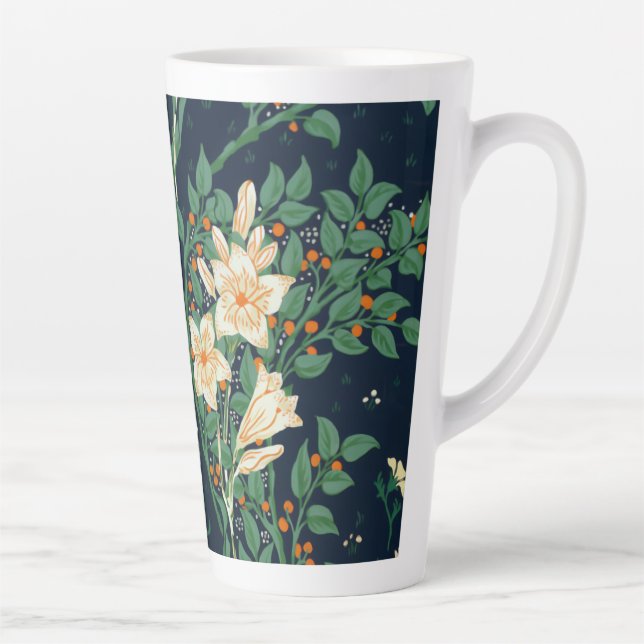 Taza De Café Latte Walter Crane "Francesca" Botanical (Derecha)