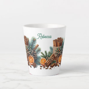 Taza De Café Latte Warmin Every Sip Personalised Name