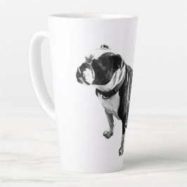 Taza De Café Latte Warmth While Waiting