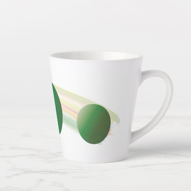 Taza De Café Latte wasabi (Derecha)